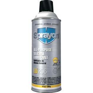 Sprayon™ LU™ 206 All-Purpose Silicone Lubricant 10oz - 1143328