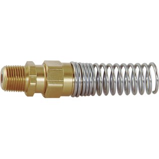  DOT Compression Connector Male Brass 3/8 x 1/2" - 1653