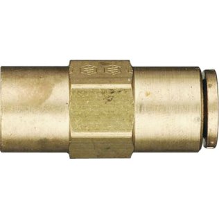  DOT Connector Female Brass 1/4 x 1/8-27 - 27219