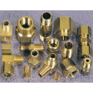  Brass Compression Assortment Kit 695Pcs - LP200