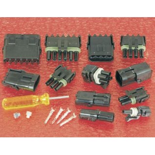 Weather Pack Terminal Assortment with Extraction Tool 20-14 AWG - LP560
