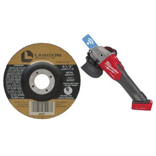  Milwaukee® M18 FUEL™ 4-1/2" / 5" Braking Grinder (Tool Only) with 4-1/ - 1633654