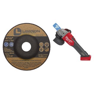  Milwaukee® M18 FUEL™ 4-1/2" / 5" Braking Grinder (Tool Only) with 4-1/ - 1632829