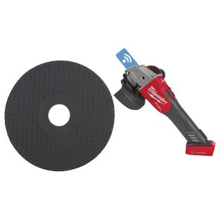  Milwaukee® M18 FUEL™ 4-1/2" / 5" Braking Grinder (Tool Only) with 4-1/ - 1633716