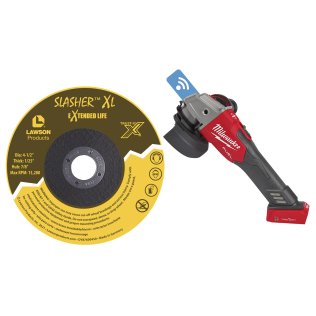  Milwaukee® M18 FUEL™ 4-1/2" / 5" Braking Grinder (Tool Only) with 4-1/ - 1633724