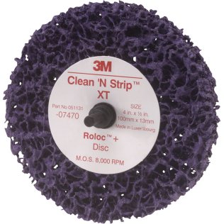 3M™ Scotch-Brite Roloc Clean N Strip XT Disc 4" - 1452168