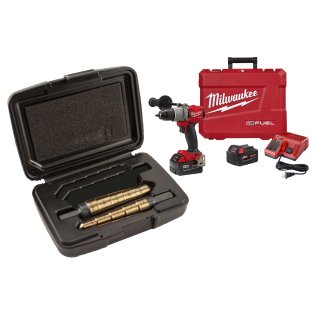  Milwaukee® M18 FUEL™ 1/2" Drill Driver Kit with Regency® Step Reamer S - 1632759