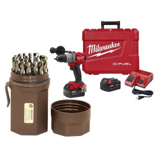 Milwaukee® M18™ FUEL 1/2" Hammer Drill Kit with Regency® Mechanic's Le - 1632798