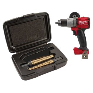  Milwaukee® M18 FUEL™ 1/2" Drill Driver with Regency® Step Reamer Set - 1632743