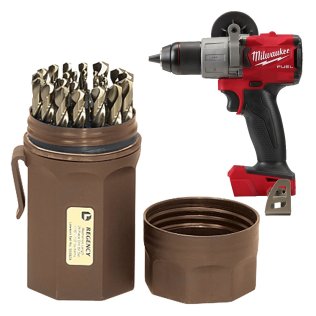  Milwaukee® M18 FUEL™ 1/2" Hammer Drill/Driver with Regency® Mechanic's - 1632782