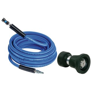  3/8" Airhose w/ Standard Industrial Safety Coupler with Pro Spray Nozz - 1635662