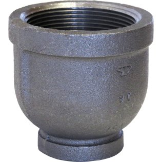  Made In USA Reducing Coupling Malleable Iron 3/4-14 x 1/2-14 - 1637878