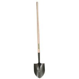 Union Tools 48" Round Point Shovel, White Ash Straight Handle - 1593251
