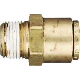 Lawson DOT Connector Male Brass 3/8 x 1/8-27 - 27181
