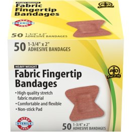  Fabric Fingertip Bandage 1-3/4" x 2",50/Box - 1636540