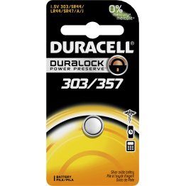 Duracell® Lithium/Silver Oxide Battery D303/357 - 1419697