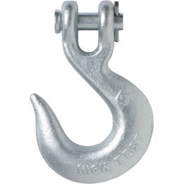  Grade 43 Clevis Slip Hook, 1/4", 2,600 lb WLL - 1424857