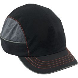 Skullerz® Short Brim Bump Cap, Black - 1468736