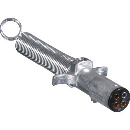  Trailer Connector 4-Way Plug with Cable Guard - 53669