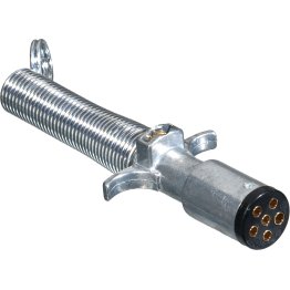  Trailer Connector 6-Way Plug with Cable Guard - 53672