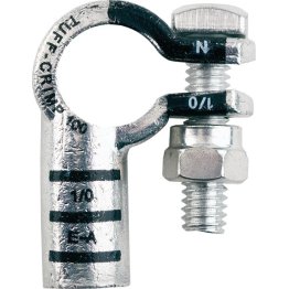 Tuff-Crimp® Right Elbow Battery Terminal 1/0 AWG Negative - 41418
