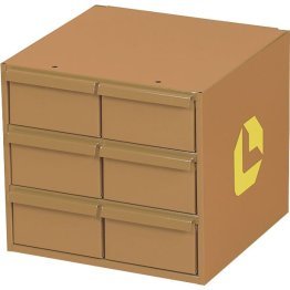  6 Compartment Steel Drawer - A51