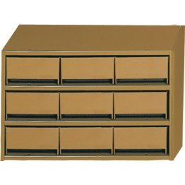  9 Compartment Polystyrene Drawer - A62