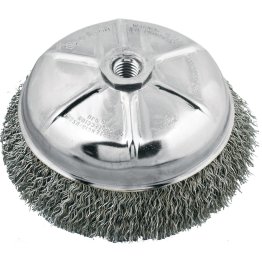 Regency® Stainless Steel Crimped Cup Brush 6" - 95133