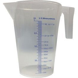 Funnel King® Measuring Pour Container General Purpose 1L - 1432137