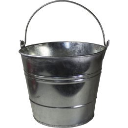 Funnel King® Water Pail Galvanized Steel 12Qt - 1568186
