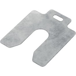  Slotted Shim Stainless Steel 2 x 2" - 60135