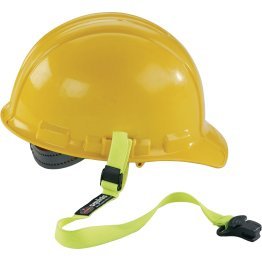 Squids 3155 Standrd Lime Clamp Hard Hat Lanyard - 1285199