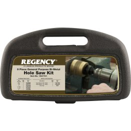 Regency® Small General Purpose Bimetal Hole Saw Kit 9Pcs - 1547701