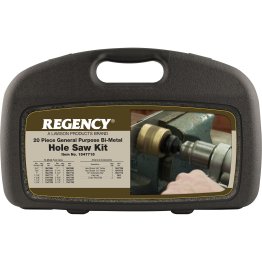 Regency® General Purpose Bimetal Hole Saw Kit 20Pcs - 1547715