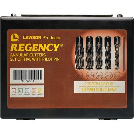 Regency® Annular Cutter Kit 5Pcs 2" - 1574551