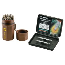 Reg. JL Drill with Extractor, Screw Set, No. 2-No. 14, 2 Pc - 1635696