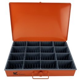 Kent® Horizontal and Vertical Adjustable Drawer, Orange - 1636089