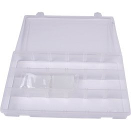  6 Compartment Plastic Adjustable Tray - DY75080032