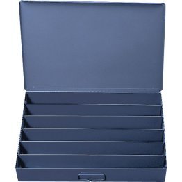  6 Compartment Steel/Plastic Horizontal Drawer - A1D01BL