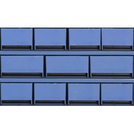  11 Drawer Polystyrene Storage Cabinet - A65BL