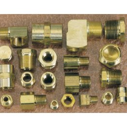  Brass Fittings Assortment Kit 90Pcs - LP516BL
