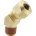 Parker DOT  Compression - Nylon Tubing Male Elbow 45 Degrees 1/2x1/4 - 84313P