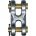 Double Clevis (Mid-Link), 3/8", 6,600 lb WLL - 81642