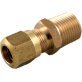  DOT Compression Connector Male Brass 1/4 x 1/8" - 1511551