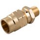  DOT Compression Connector Male Brass 1/2 x 3/8" - 1520696