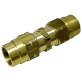  DOT Compression Hose Mender Brass 1/2 x 1/2" - 1520705