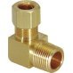  Compression Elbow Brass 90° 1/8-27 x 1/4" - 5081