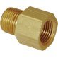  Pipe Adapter Brass 1/8-27 x 1/4-18 - 5279