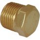  Hex Head Plug Brass 1/8-27 Male NPT - 5362