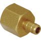  Dubl-Barb Connector Brass 1/4-18 x 3/8" - 86693